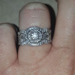 Neil lane 3 ring bridal ring